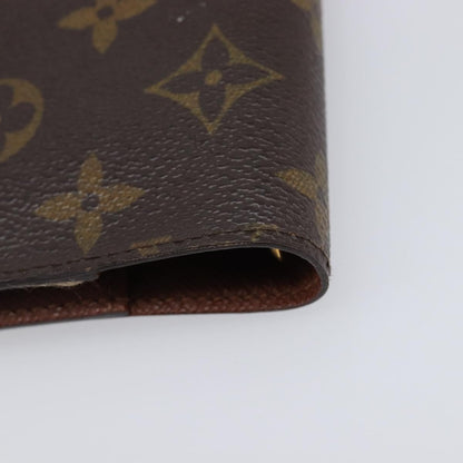 Louis Vuitton Agenda Cover Monogram Canvas, Brown, Canvas, Briefcase