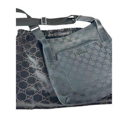 Louis Vuitton, Black, Leather, shoulder