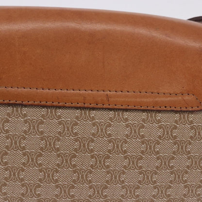 Celine Macadam Canvas, Beige, Canvas, Shoulder Bag