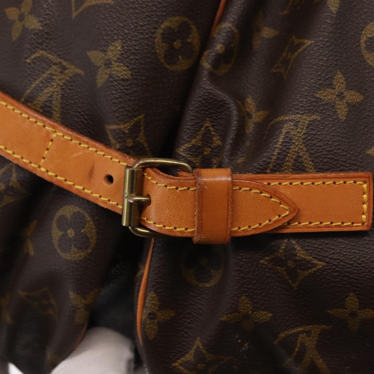 Louis Vuitton Saumur Monogram Canvas, Brown, Canvas, Shoulder Bag
