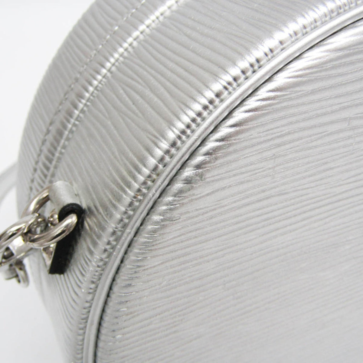 Louis Vuitton Petite Boite Chapeau Epi Leather, Silver, Leather, Handbag