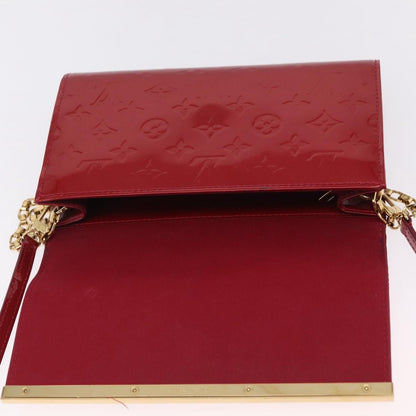 Louis Vuitton Ana Monogram Vernis, Pink, Patent Leather, Handbag