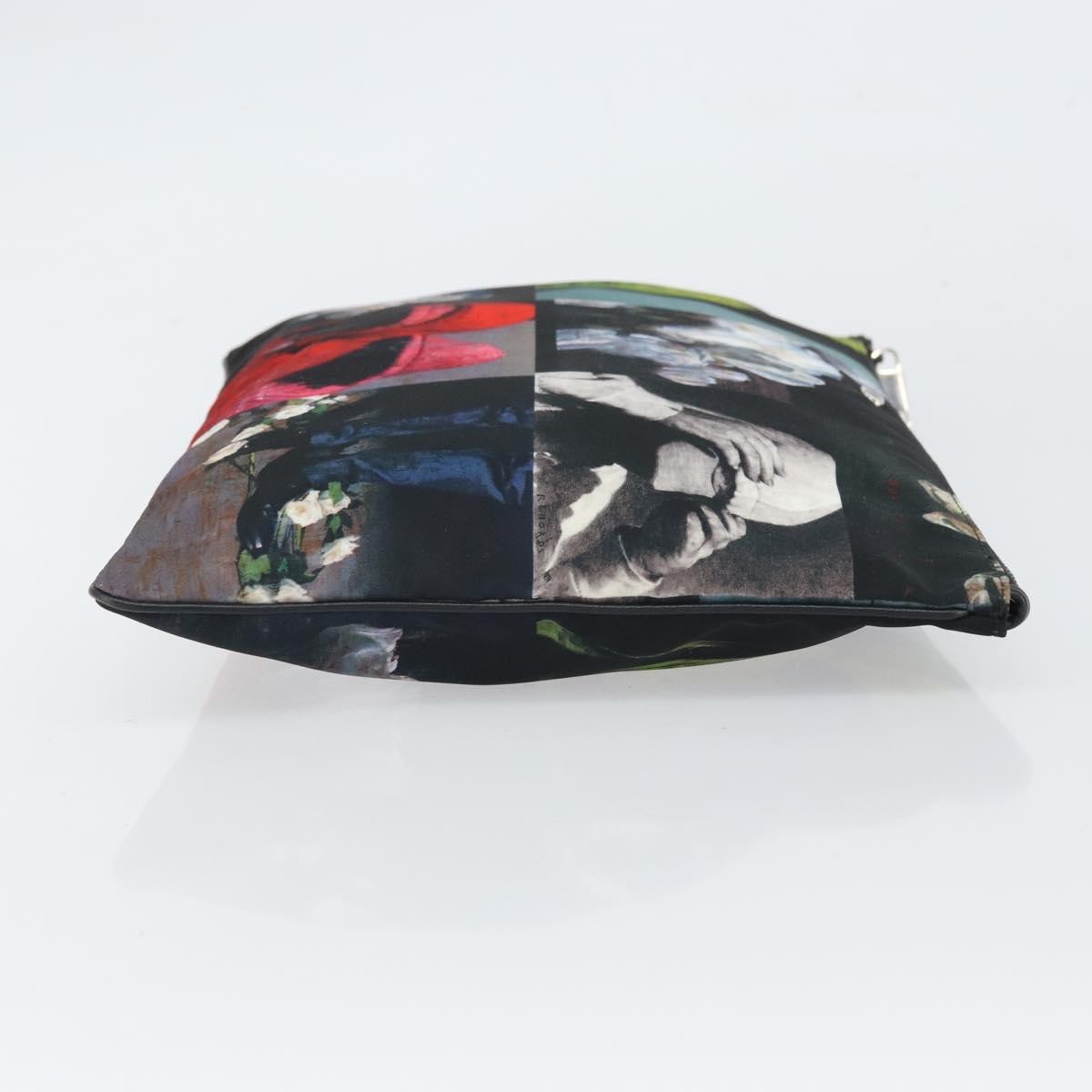 Christian Dior Homme Zip Printed Nylon, Multicolour, Nylon, Clutch