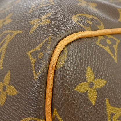 Louis Vuitton Keepall Monogram, Brown, Canvas, Travel Bag