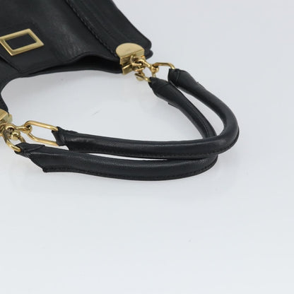 Chloe Irène Leather, Black, Leather, Tote Bag