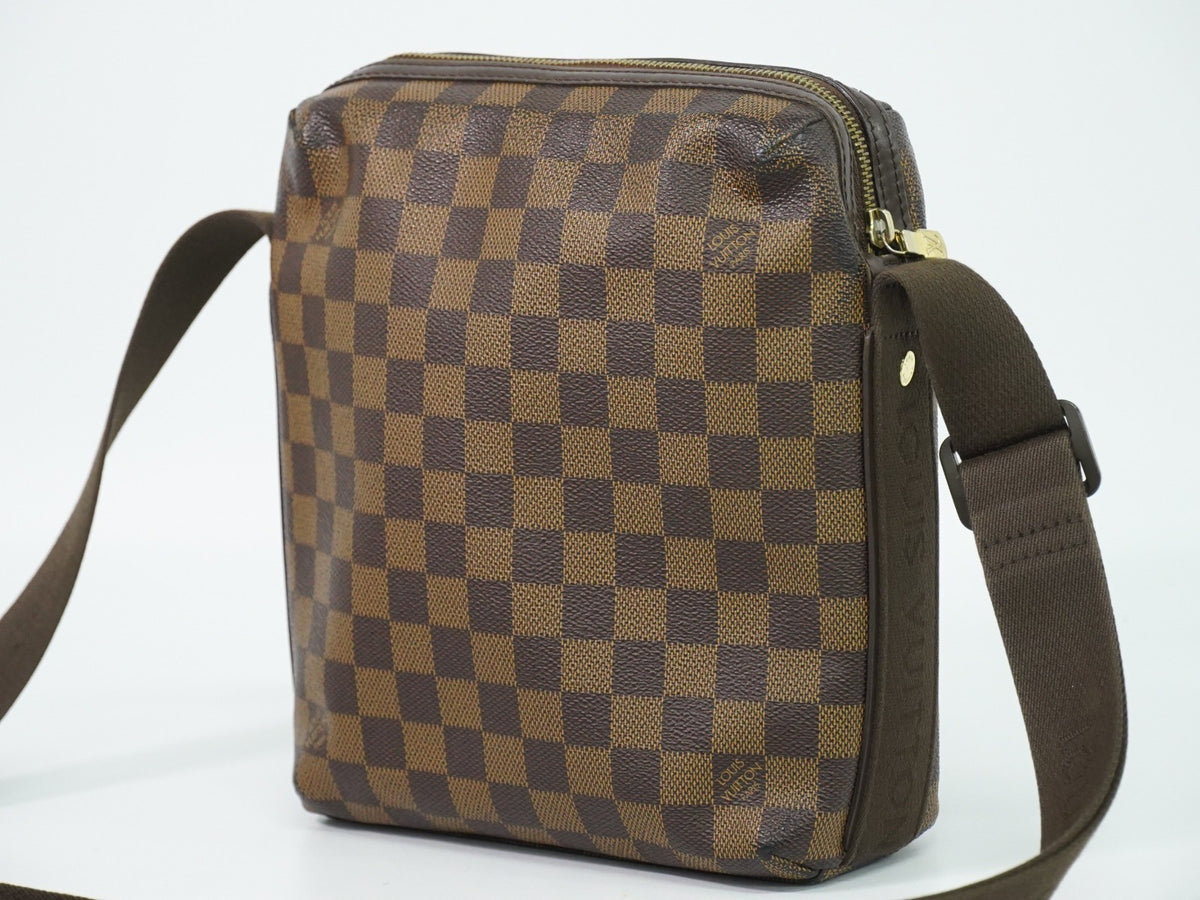 Louis Vuitton Trotteur Beaubourg Damier, Brown, Canvas, Handbag