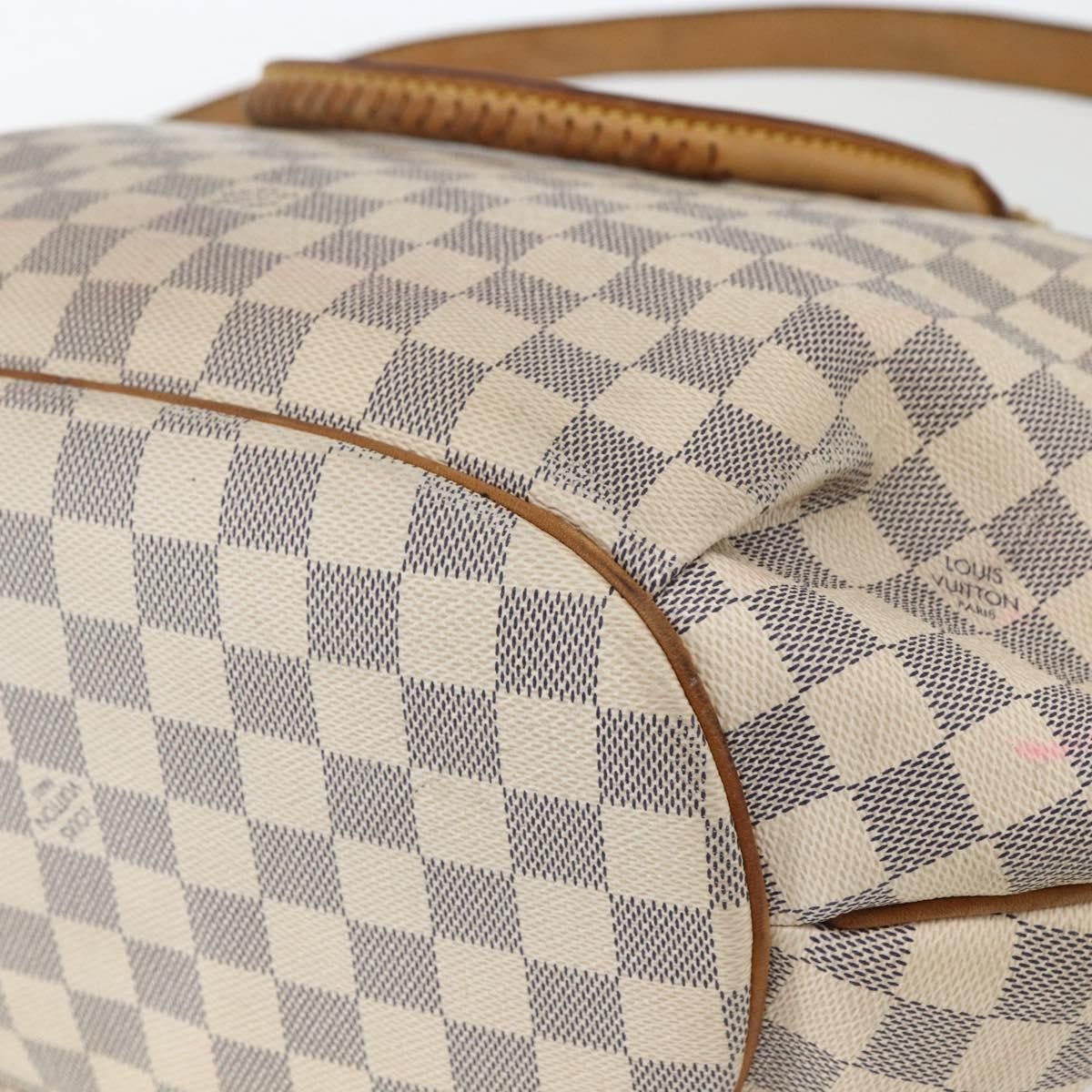Louis Vuitton Riviera Damier, Beige, Canvas, Handbag