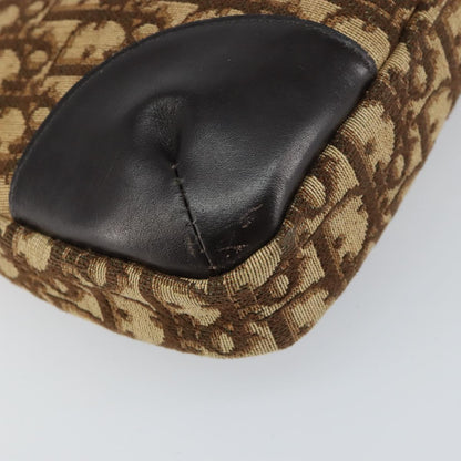 Christian Dior Trotter shoulder bag Canvas, BROWN, CANVAS, Shoulder bag