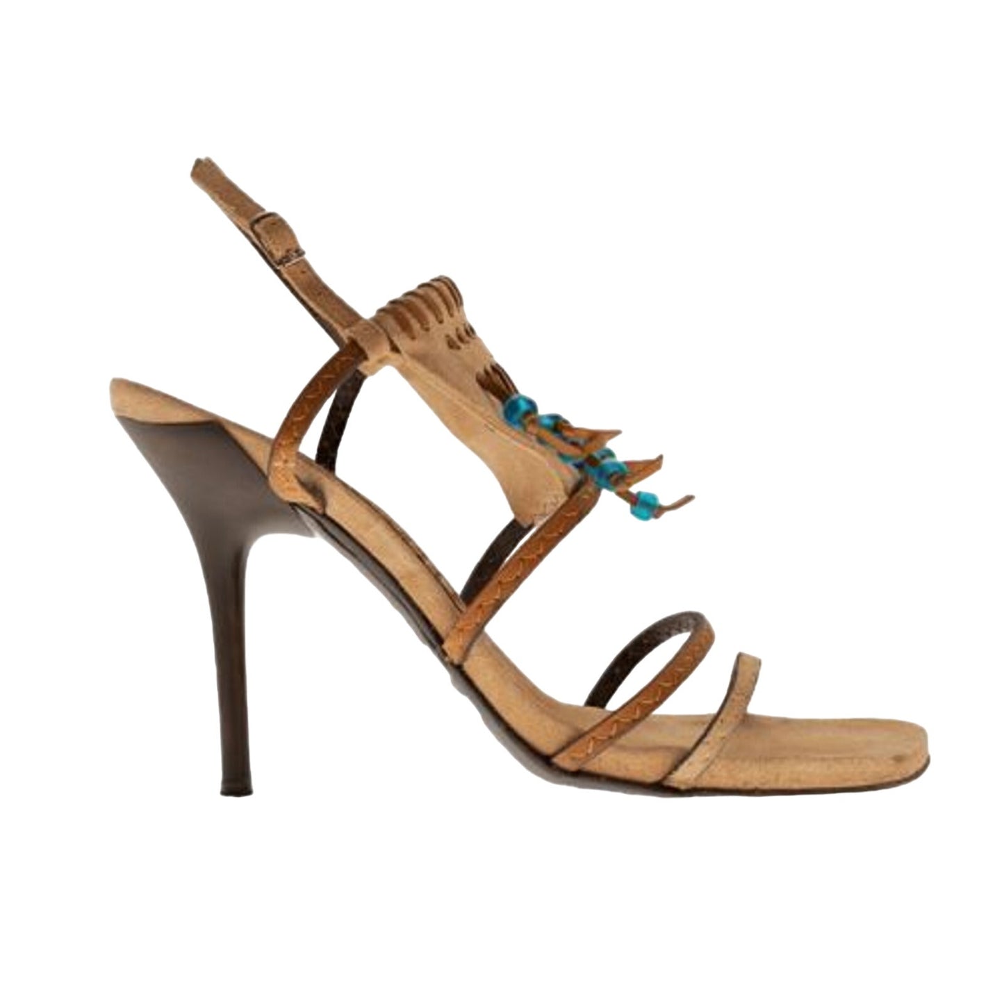 Casadei Sandals 10 US Beige