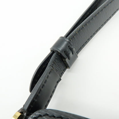 Louis Vuitton Capucines Epi Leather, Black, Leather, Handbag