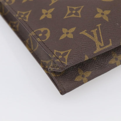 Louis Vuitton Toiletry Pouch Monogram Canvas, Brown, Canvas, Clutch