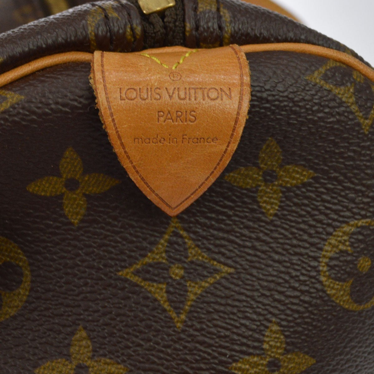 Louis Vuitton Keepall Monogram Canvas, Brown, Canvas, Travel Bag