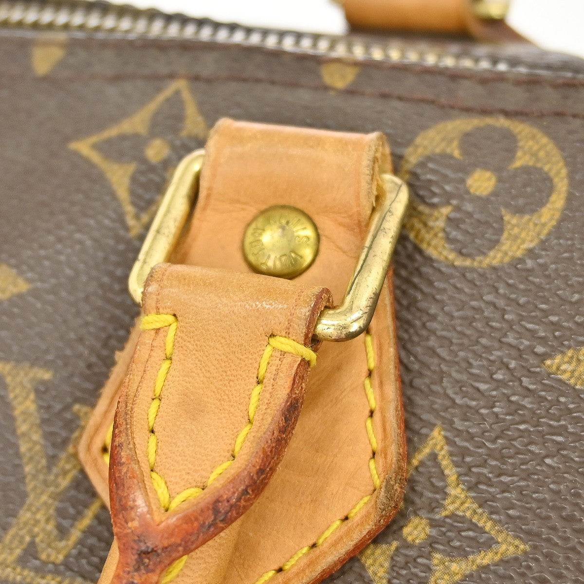 Louis Vuitton Speedy Monogram Canvas, Brown, Canvas, Handbag