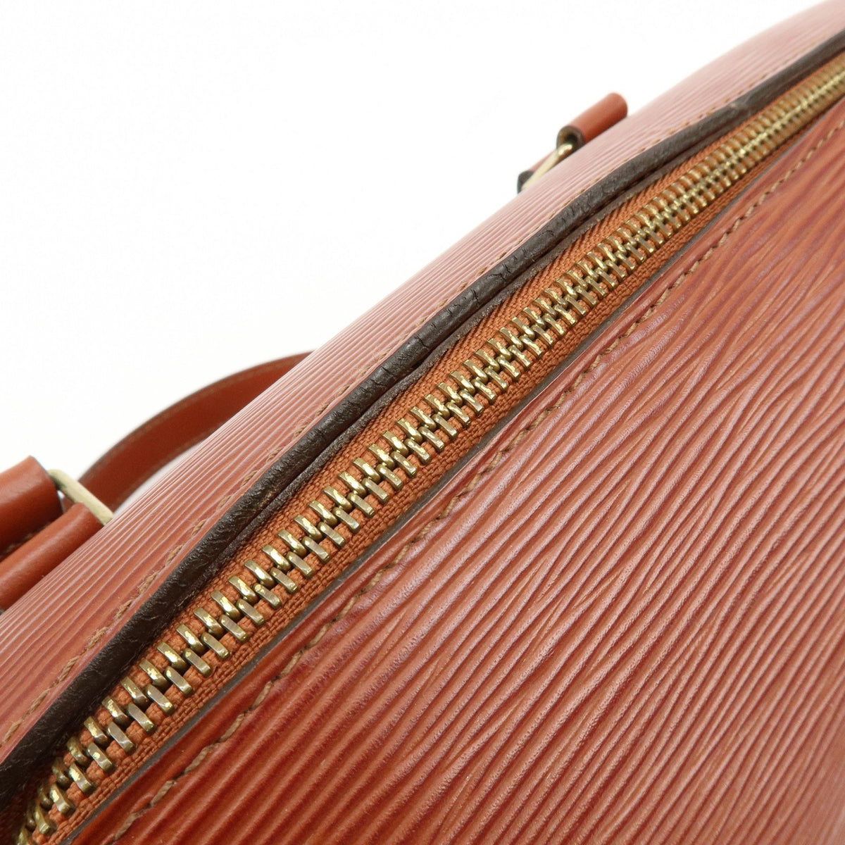 Louis Vuitton Soufflot Epi Leather, Brown, Leather, Handbag