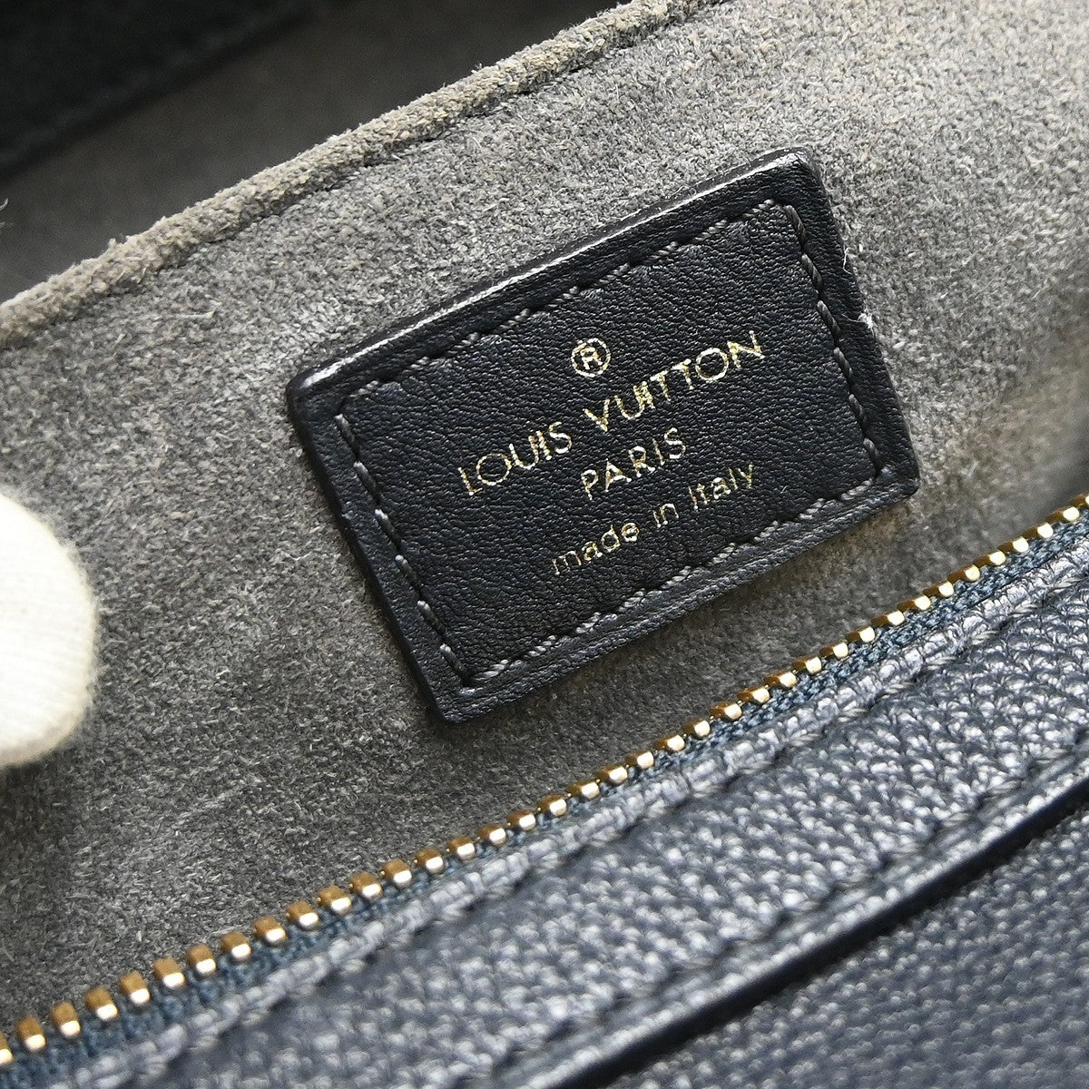 Louis Vuitton Sofia Coppola SC Leather, Navy, Leather, Handbag