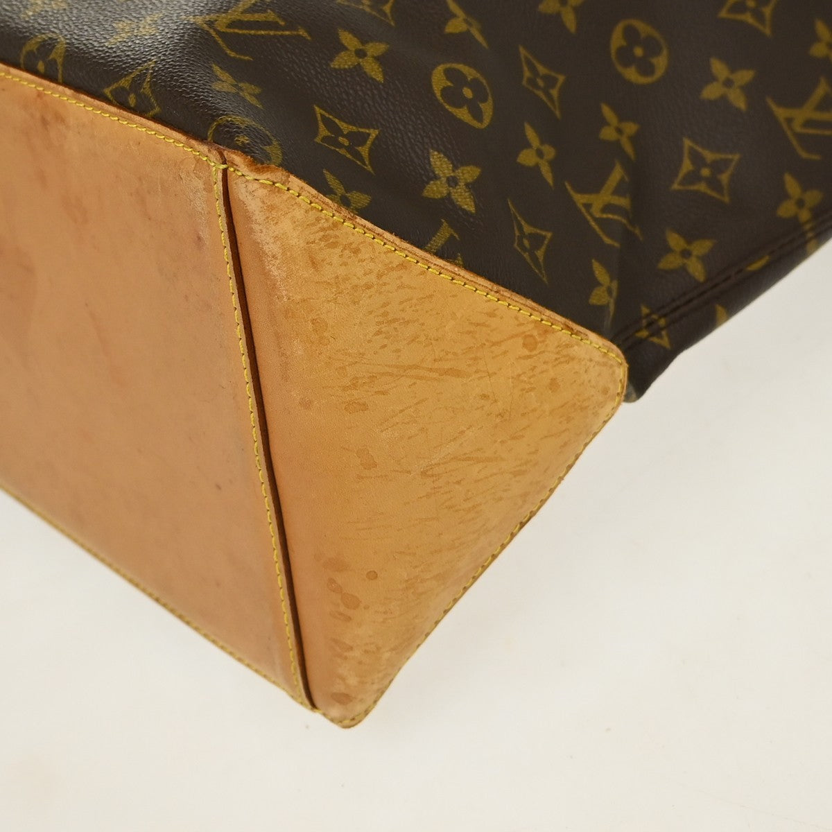 Louis Vuitton Cabas Mezzo Monogram Canvas, Brown, Canvas, Tote Bag