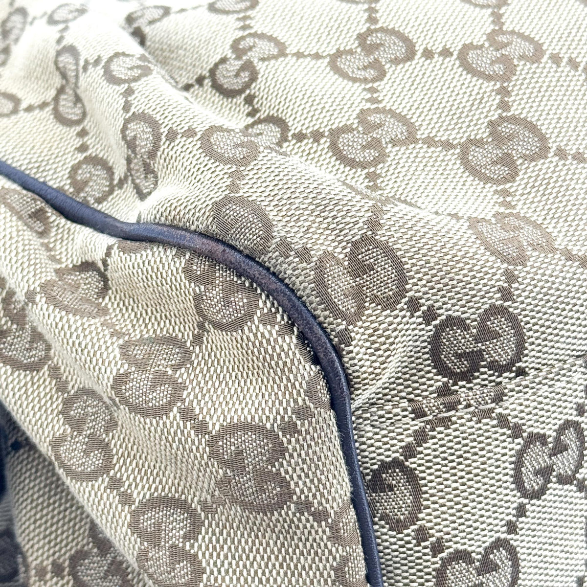 Gucci Sukey Boston GG Canvas, Beige, Canvas, Handbag