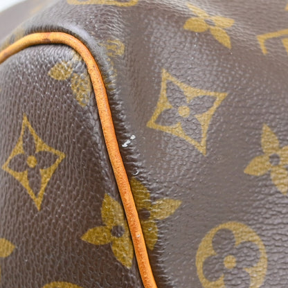 Louis Vuitton Keepall Monogram Canvas, Brown, Canvas, Travel Bag