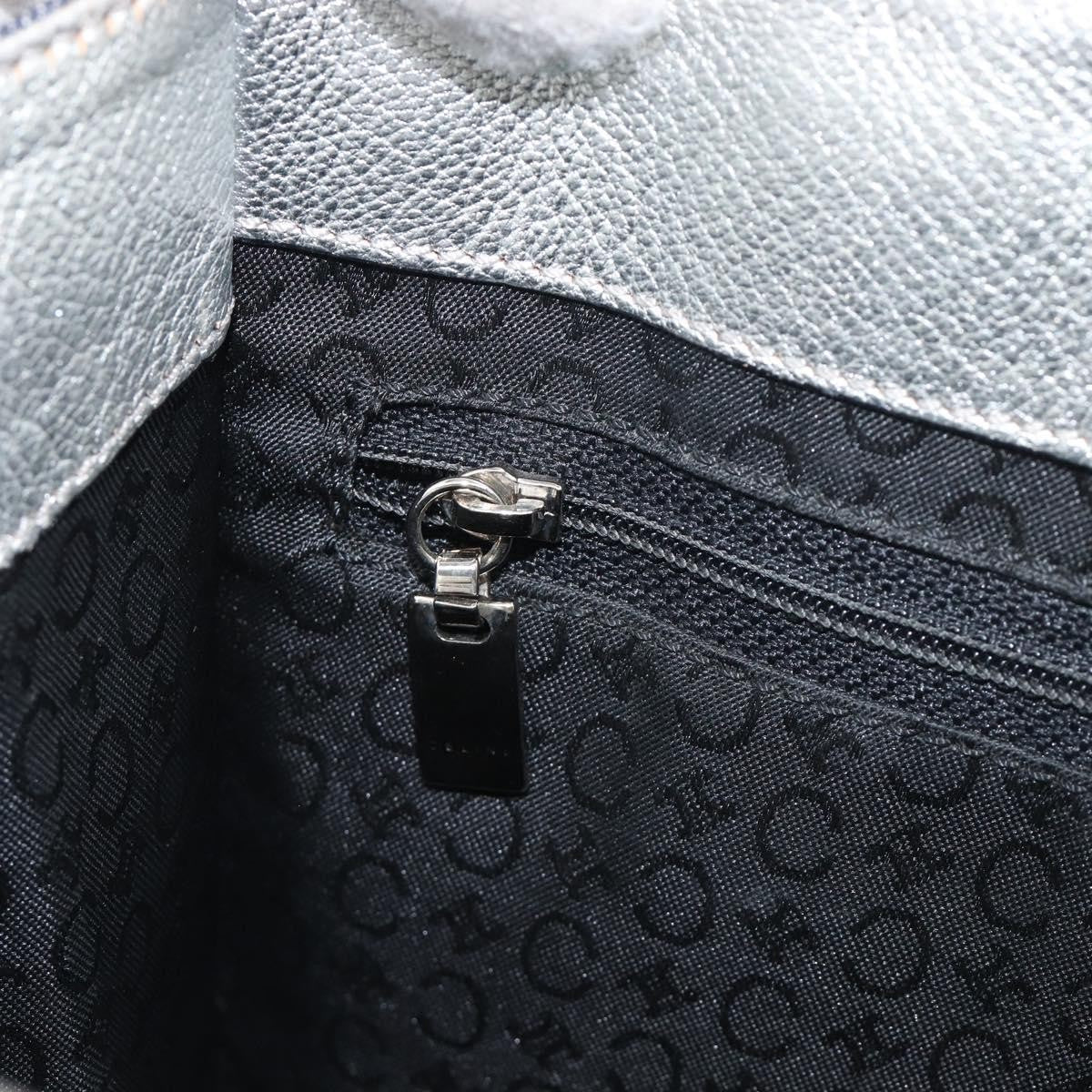 Celine C Macadam Canvas, Navy, Canvas, Handbag