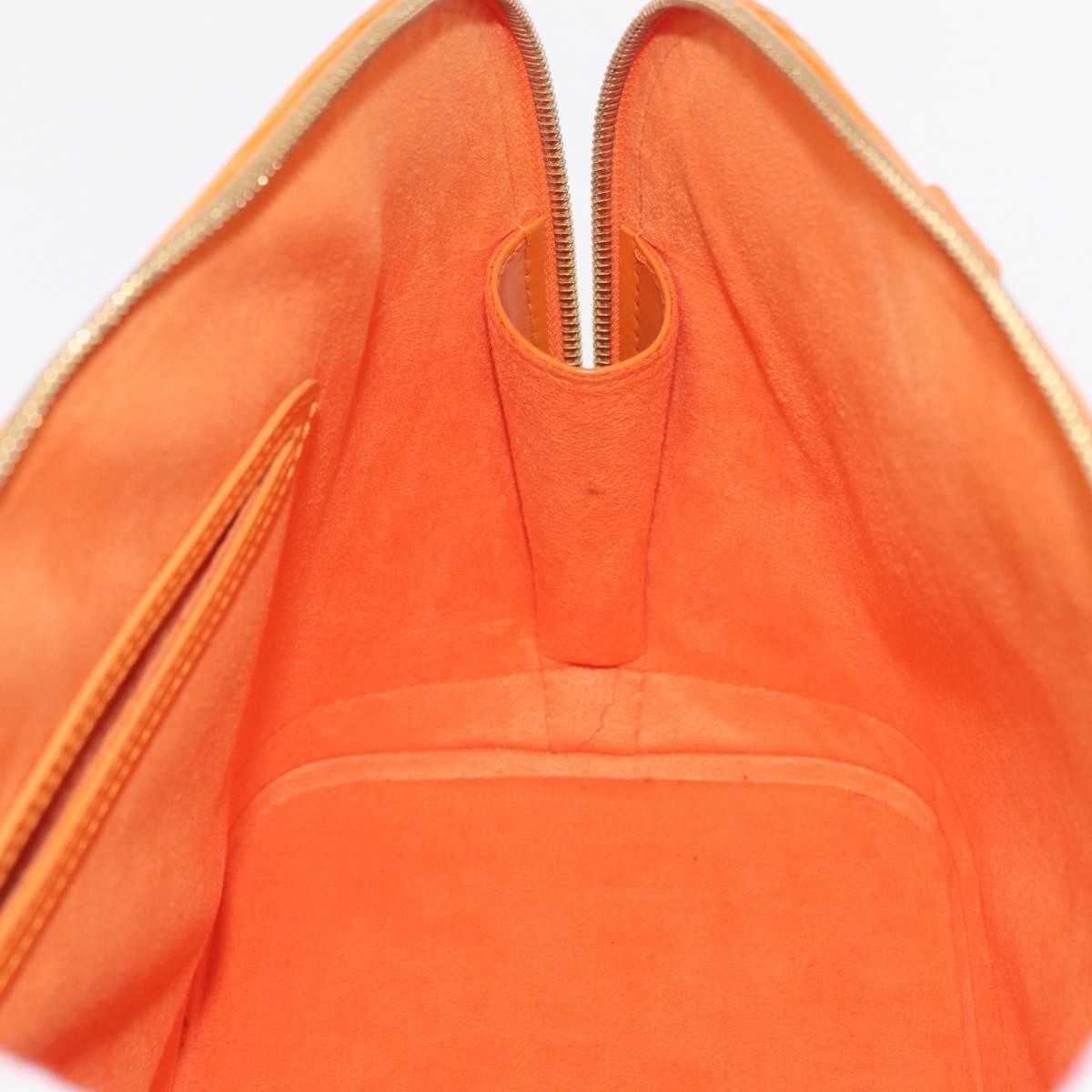 Louis Vuitton Alma Epi Leather, Orange, Leather, Handbag
