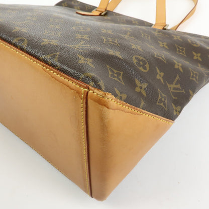 Louis Vuitton Cabas Mezzo Monogram Canvas, Brown, Canvas, Tote Bag