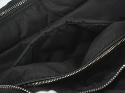 Prada Convertible Double Tessuto, Navy, Nylon, Tote Bag