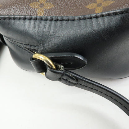 Louis Vuitton Saintonge Monogram Canvas with Leather, Brown, Canvas, Handbag