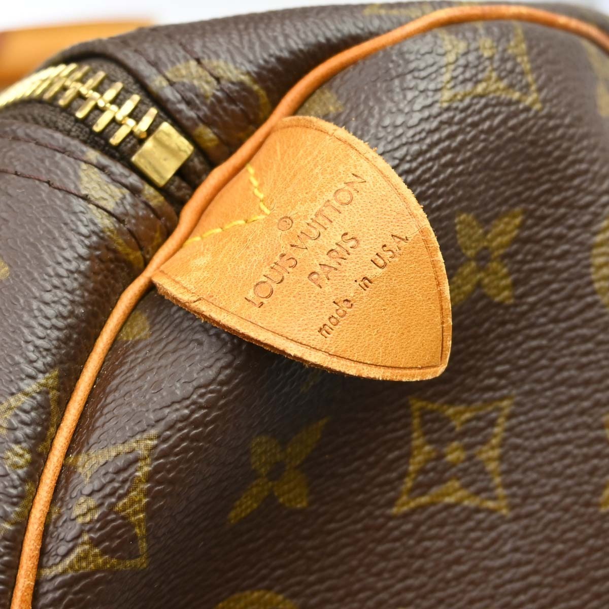 Louis Vuitton Keepall Monogram Canvas, Brown, Canvas, Travel Bag