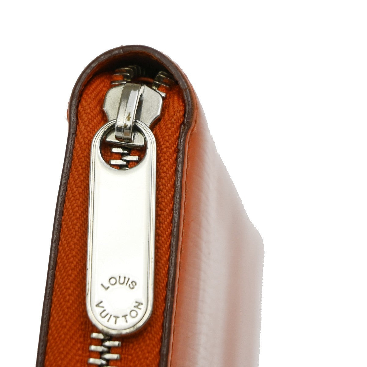 Louis Vuitton Zippy Epi Leather, Orange, Leather, Wallet