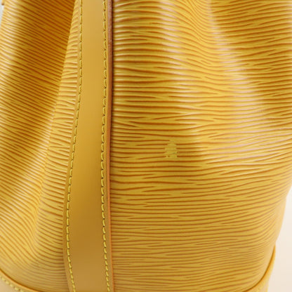 Louis Vuitton Noe Epi Leather, Yellow, Leather, Shoulder Bag