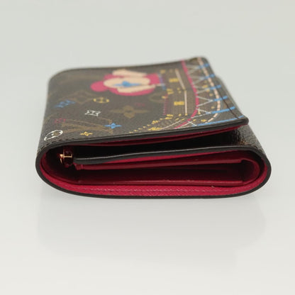 Louis Vuitton Victorine Monogram Vivienne Japan Garden, Brown, Canvas, Wallet