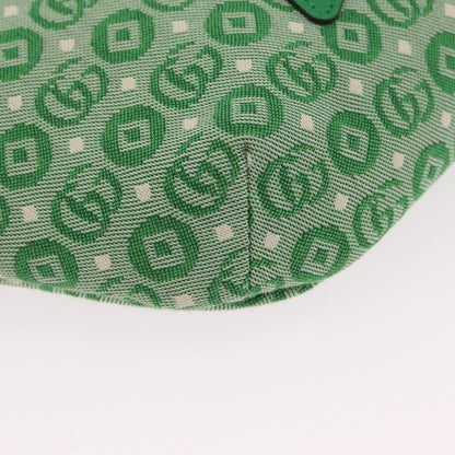 Gucci Children's Belt GG Canvas, Green, Canvas, Handbag