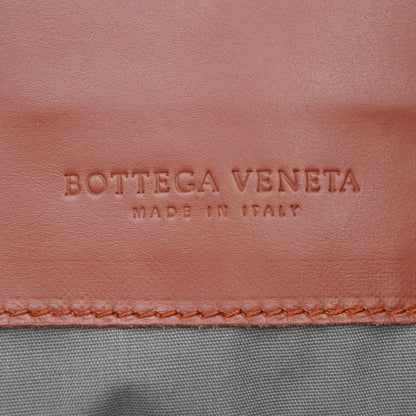 Bottega Veneta Belted Tote Intrecciato Nappa, Red, Leather, Tote Bag