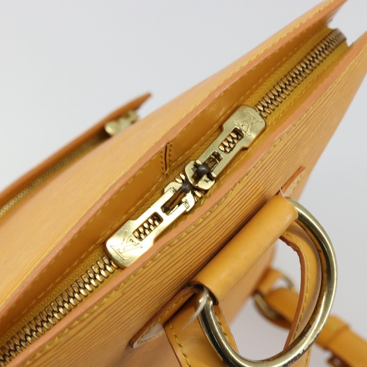 Louis Vuitton Gobelins Epi Leather, Yellow, Leather, Backpack