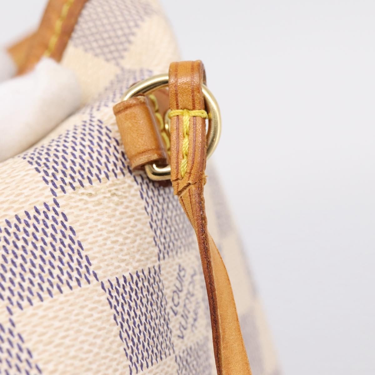 Louis Vuitton Neverfull Damier, Beige, Canvas, Tote Bag