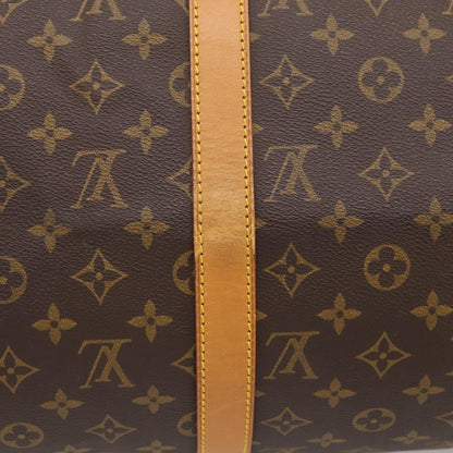 Louis Vuitton Keepall Monogram Canvas, Brown, Canvas, Travel Bag