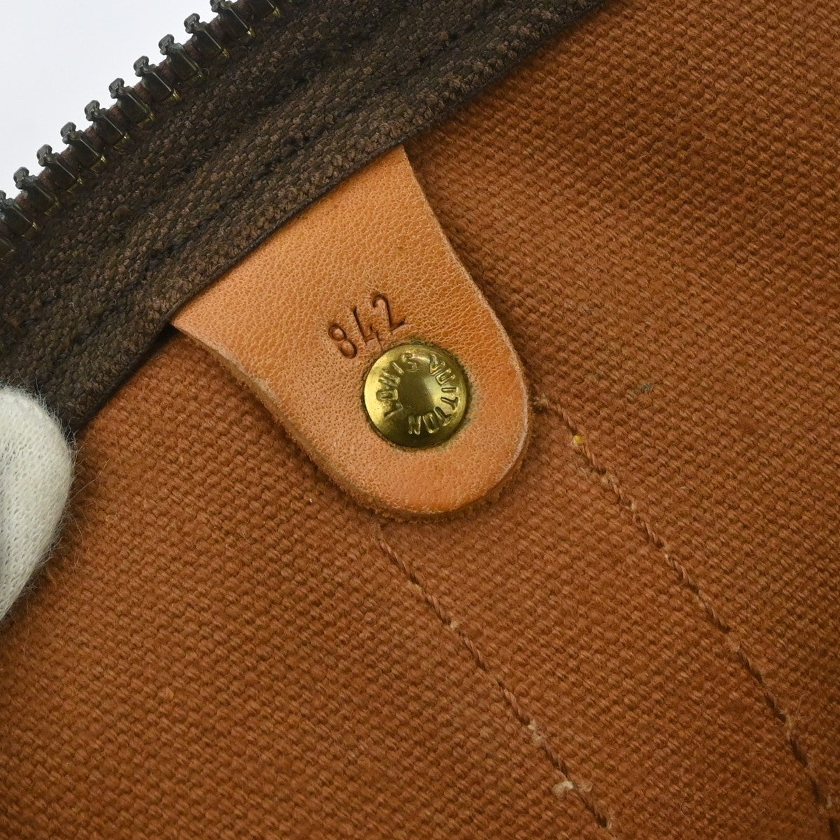 Louis Vuitton Keepall Monogram, Brown, Canvas, Travel Bag