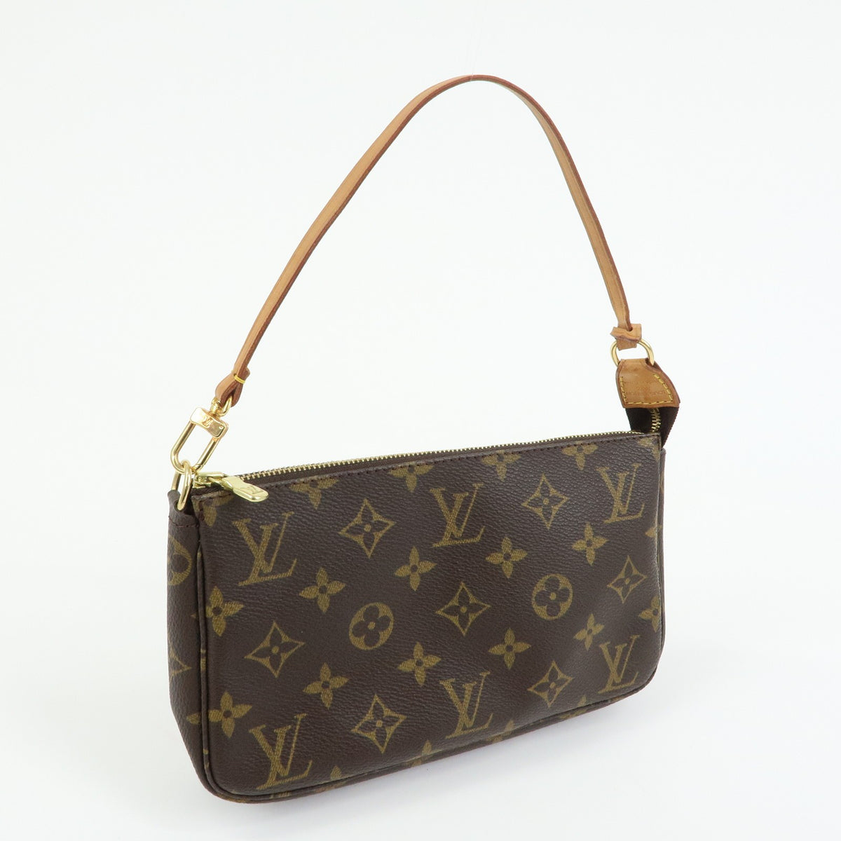 Louis Vuitton Pochette Accessoires NM Monogram Canvas, Brown, Canvas, Clutch