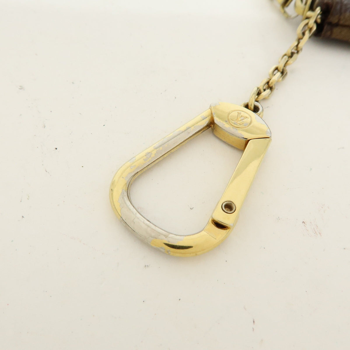 Louis Vuitton Key Monogram Canvas, Brown, Canvas, Clutch