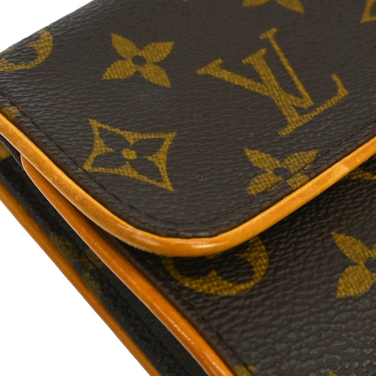Louis Vuitton Twin Monogram, Brown, Canvas, Clutch
