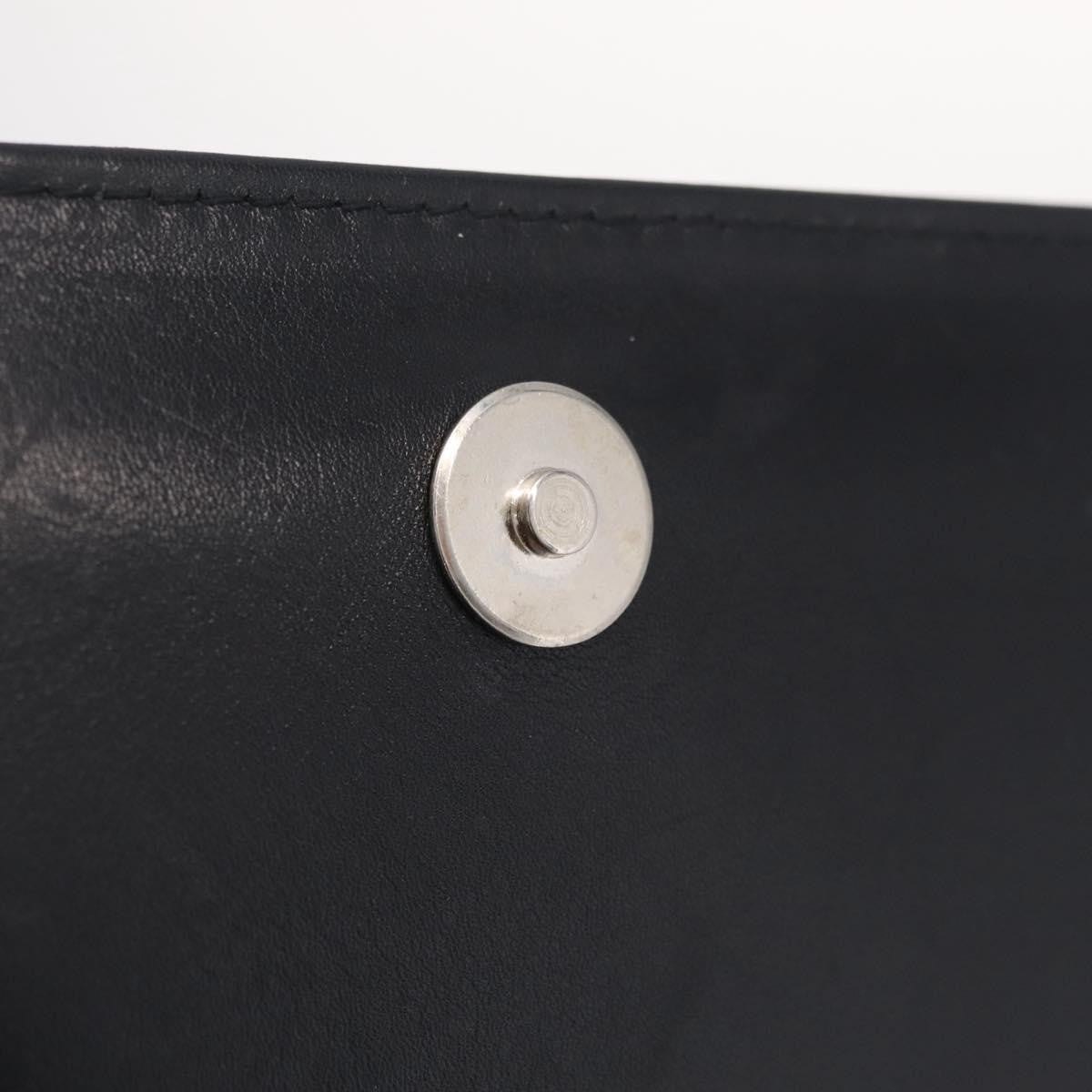 Celine Shoulder Leather, Black, Leather, Shoulder Bag