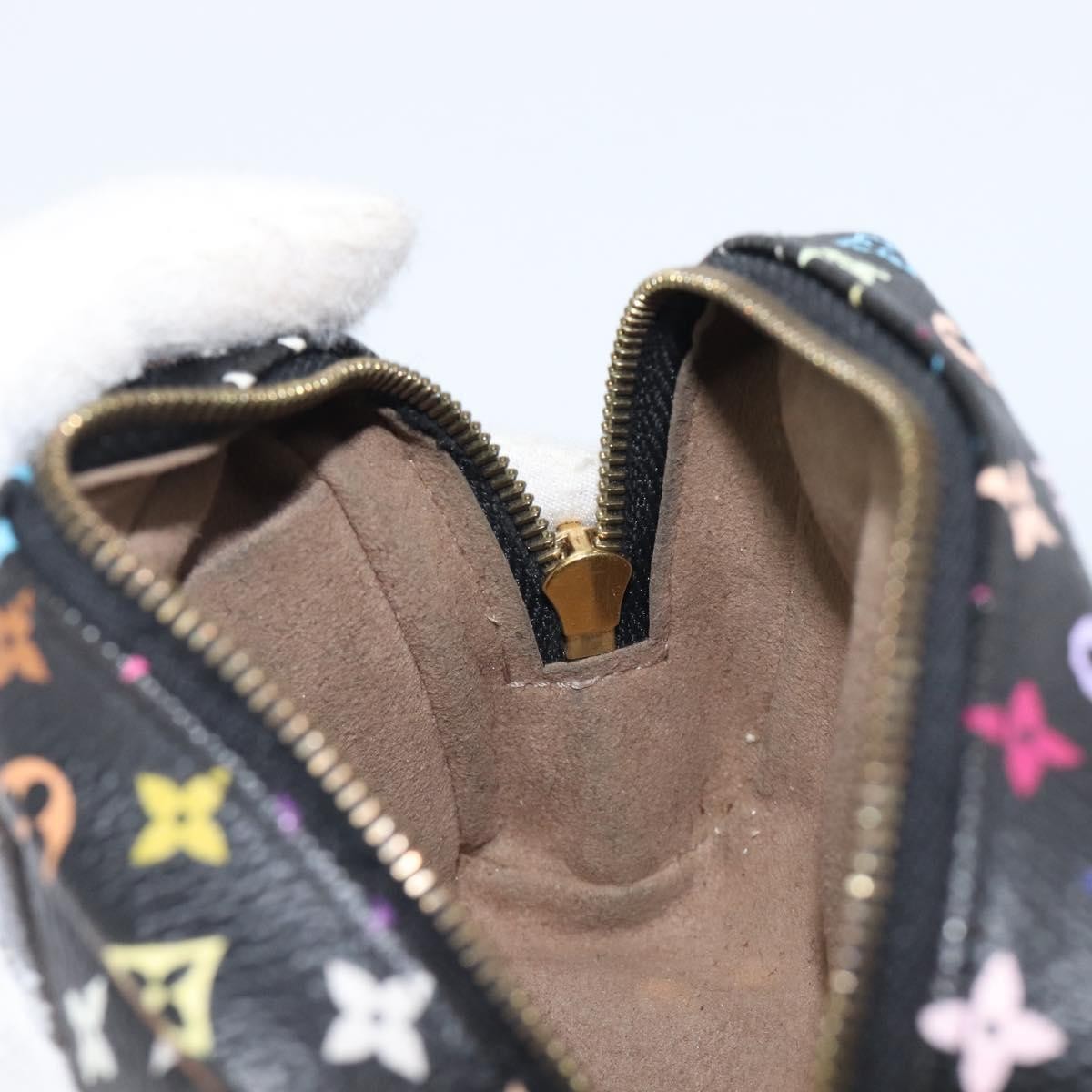Louis Vuitton Wapity Trousse Monogram Multicolor, Black, Canvas, Clutch