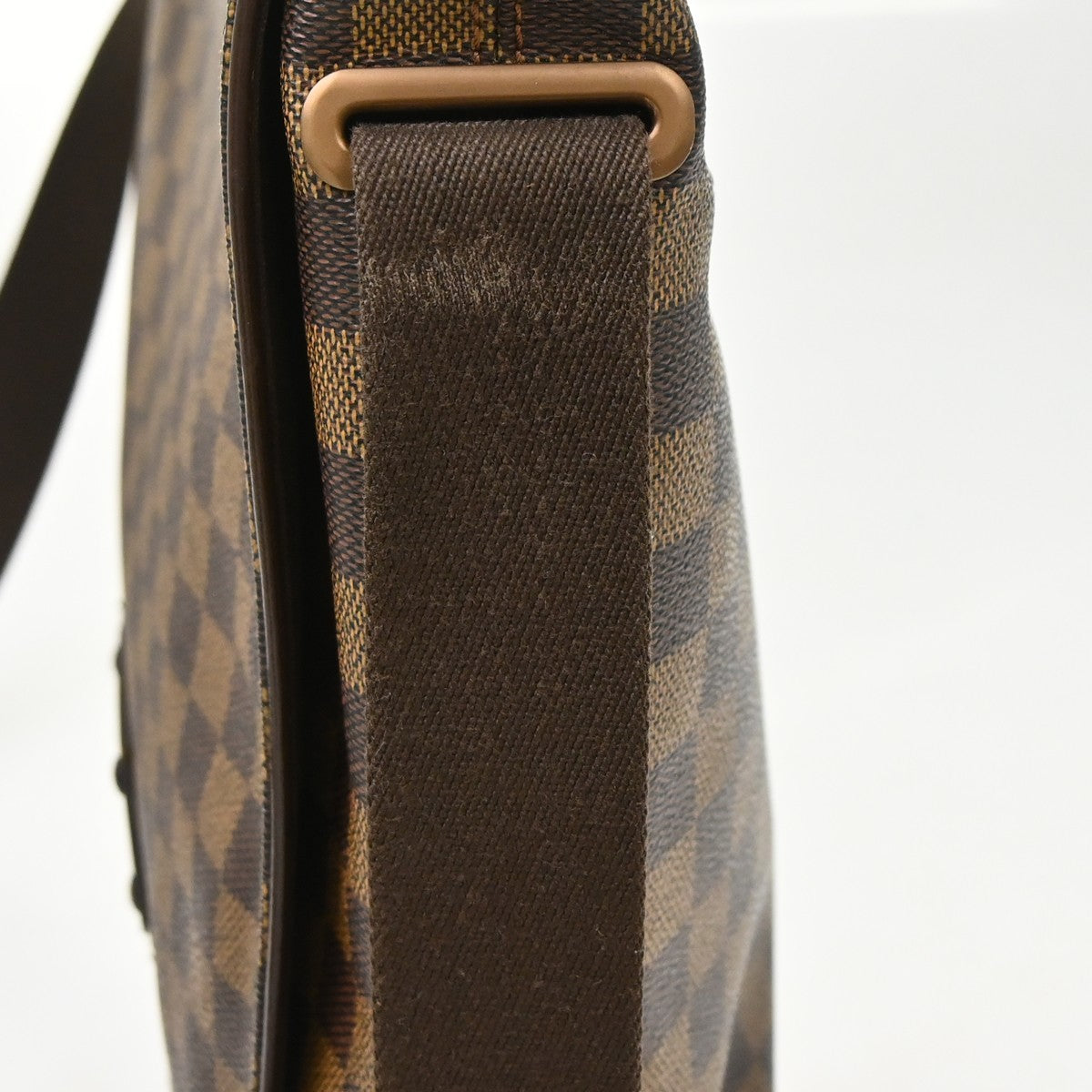 Louis Vuitton Brooklyn Damier Ebene, Brown, Canvas, Shoulder Bag