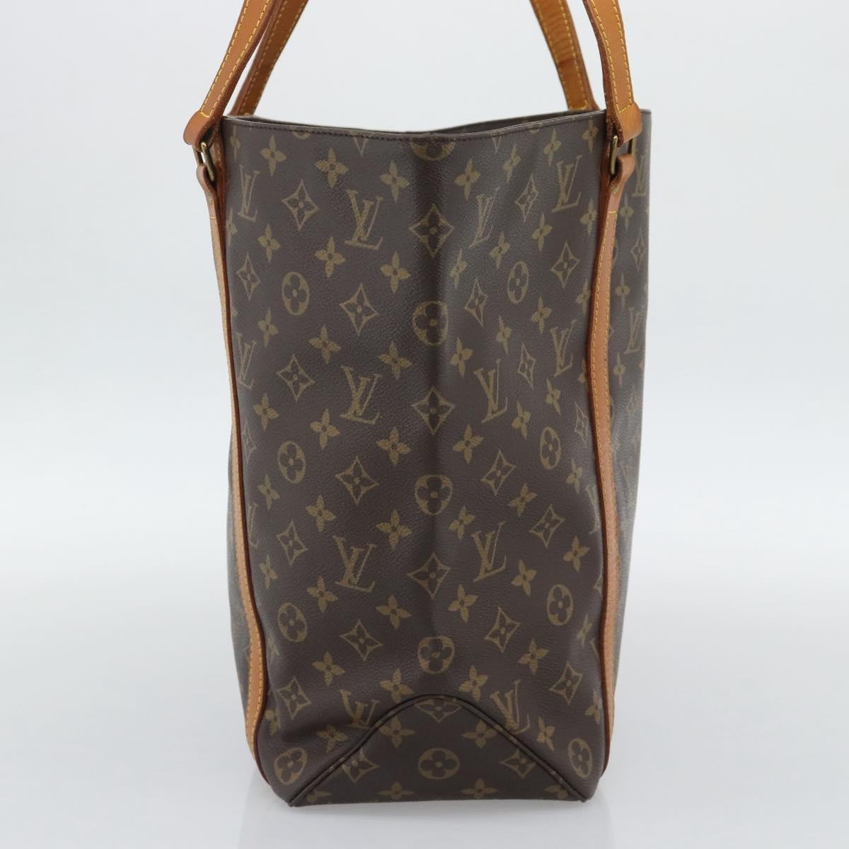 Louis Vuitton Shopping Sac Monogram Canvas, Brown, Canvas, Handbag