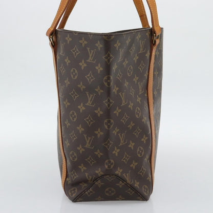 Louis Vuitton Shopping Sac Monogram Canvas, Brown, Canvas, Handbag