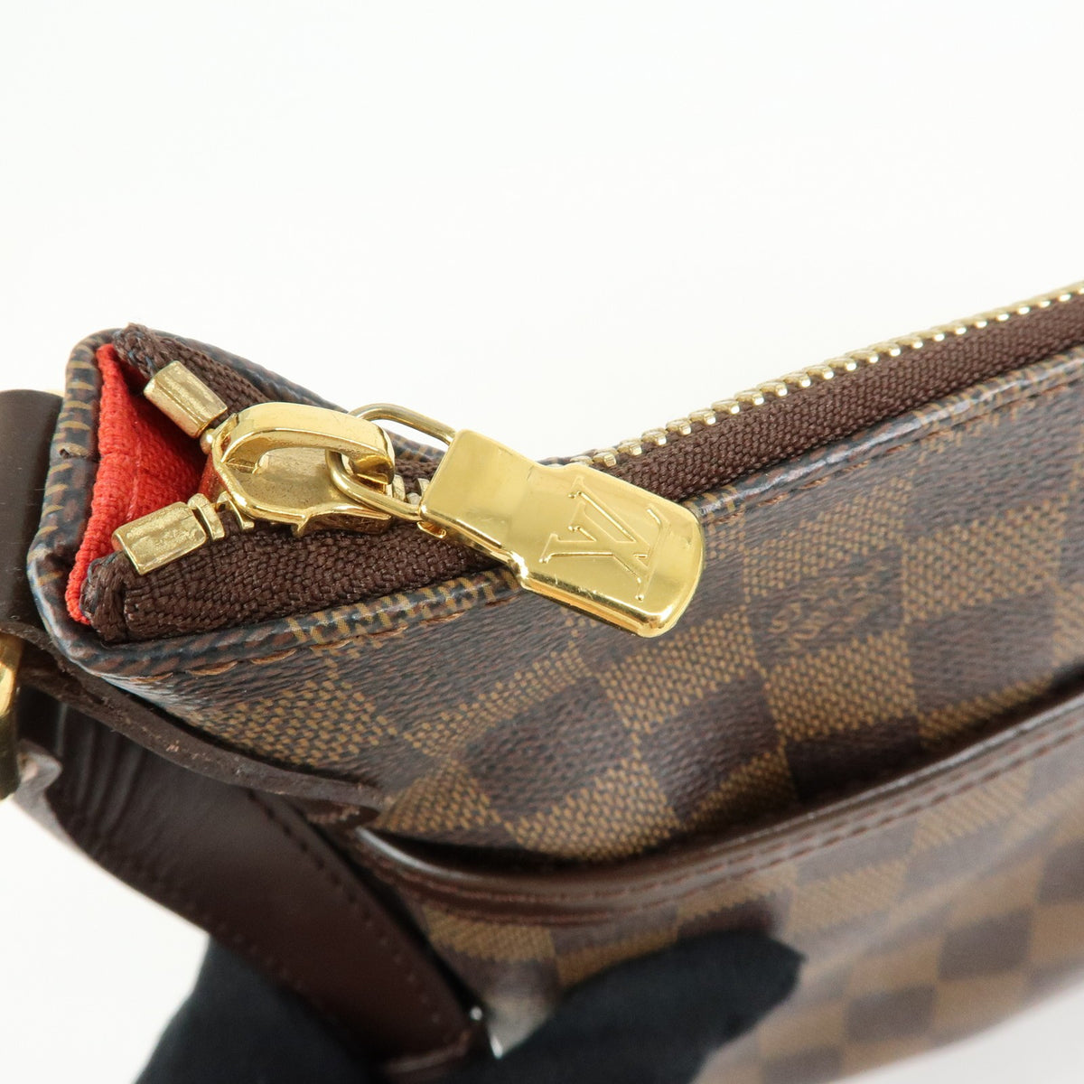 Louis Vuitton Bloomsbury Damier, Brown, Canvas, Shoulder Bag