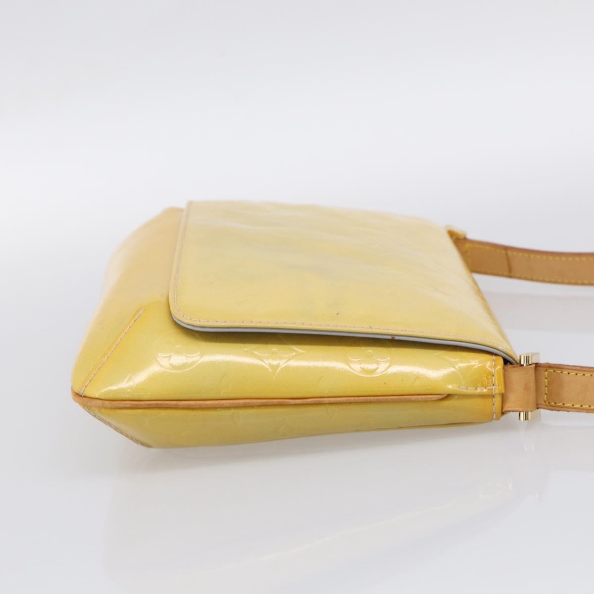 Louis Vuitton Thompson Street Monogram Vernis, Yellow, Patent Leather, Shoulder Bag