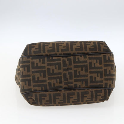 Fendi Chef Zucca Canvas, Brown, Canvas, Tote Bag