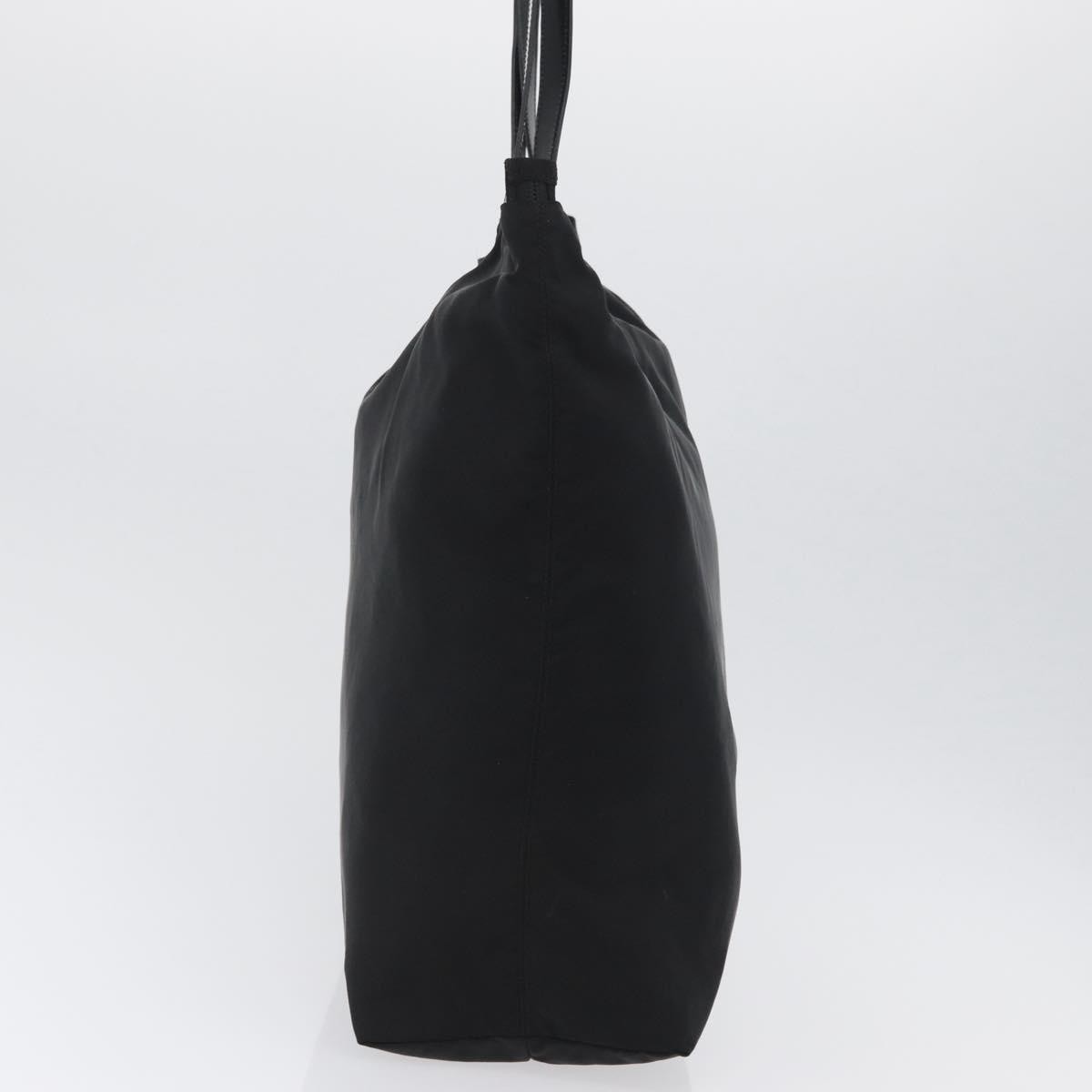 Celine Circle logo Nylon, Black, Nylon, Tote Bag