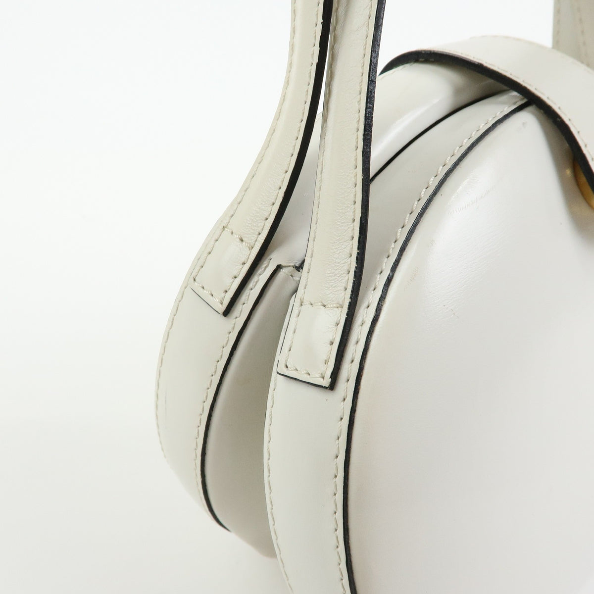 Loewe Vintage Leather, White, Leather, Shoulder Bag